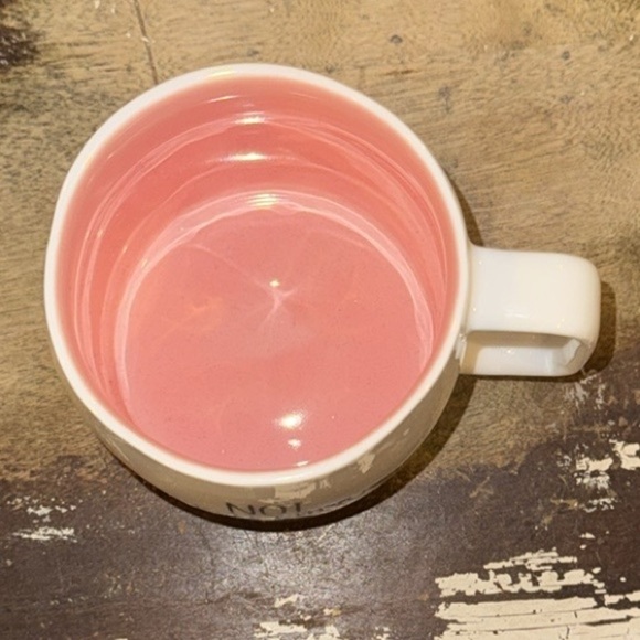 New “NOT LISTENING” Large White & Pink Mug - Picture 4 of 4